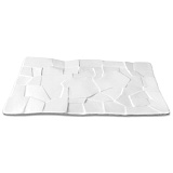 Тарелка 33x20 см, прямоугольная плоская матовая «Trencadis», Pordamsa