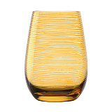 Хайбол 465мл, цв. желто-коричневатый / янтарный «Twister» Stolzle (d8,5см h12см кр6) Amber