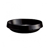 _Салатник 1,8л d25см h6,5см, цв. черный «Welcome» Emile Henry (кр4) керамика