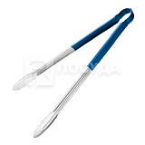 Щипцы L=30 см, нерж, для гриля, с синей силиконовой ручкой, P.L.Proff Cuisine