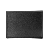 Блюдо прямоугольное 18х13см, цв.черный «Seasons Black» Porland (кр12) фарфор