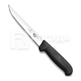 Нож L=15 см, для обвалки мяса, с черной ручкой, «Fibrox», Victorinox