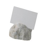 Держатель из натур.камня, для таблички с надписью, «Carrara», «ACCESSOIRES», Frilich
