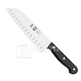 Нож L=18 см, с бороздками Santoku, «TECHNIK», ICEL