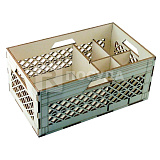 Диспенсер для барных принадлежностей деревянный «Grid Box», The Bars