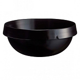 Салатник 7л d35см h13см, цв. черный «Welcome» Emile Henry (кр1) керамика