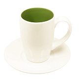 Кружка 300 мл, светло-зеленая «Samba», RAK Porcelain