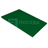 Доска 50x35см h1,8см зеленая п/п, поверхность шагрень Китай