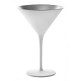 Бокал для коктейля 240 мл, бело-серебристый «Olympic», Stolzle