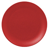 Тарелка D=29 см, круглая красная «NeoFusion Ember», RAK Porcelain