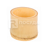 Мини-салатник D=5 см, Н=4,5 см, бамбук, для подачи закусок, многоразовый, Garcia de Pou