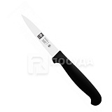 Нож L=13 см, для чистки овощей с черной рукояткой, «PRACTICA», ICEL