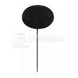 Пика 8х6 см, овальная, черная «Грифельная доска», Garcia de Pou