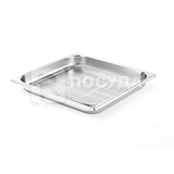 Гастроемкость нерж. перфорированная GN 2/3-40 (353х325х40мм) P.L.Proff Cuisine