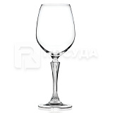 Бокал для вина 470мл «Glamour» RCR (d8,9см h23см кр6) Luxion хр. стекло