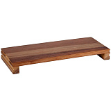 Подиум 39,6x16 см, H=4 см, деревянный «Поднос», «Buffet Wood», Churchill