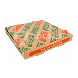 Коробка  26х26 см, Н=3,5 см,  из гофр.картона, для пиццы, Garcia de Pou
