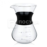 Декантер кофейный 0,40л «Barbossa» P.L.Proff Cuisine (d9см h14см кр1) стекло