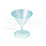 Емкость 65 мл, 7x8,1 см, пластик, PS 12 шт/уп, для фуршета «MINI MARTINI», Garcia de Pou 192.14