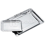 Поднос металл. 40x30см h2см нерж. P.L.Proff Cuisine