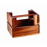 Поднос 20x16 см, H=12 см, деревянный «Ящик», «Buffet Wood», Churchill