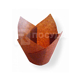 Форма 15х15 см, для маффинов, коричневая «Тюльпан», Garcia de Pou
