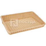 Корзина для хлеба 61x45х12см прямоугольная плетеная ротанг P.L.Proff Cuisine