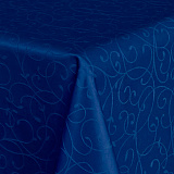 Скатерть «Ричард» D=300 см, 1812 цвет 19-4050 синий