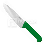 Нож L=25 см, с зеленой рукояткой, «Pro-Line», P.L.Proff Cuisine