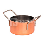 Кастрюля медное покрытие d11см h6см нерж. P.L.Proff Cuisine