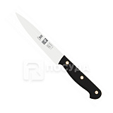 Нож L=15 см, универсальный с черной рукояткой, «TECHNIK», ICEL