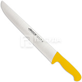 Нож L=35 см, для рыбы, с желтой рукояткой и зазубренными краями, «2900», Arcos