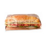 Пакет 14+6х23 см, бумажный, для сэндвича с окном, «PANORAMA», Garcia de Pou