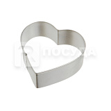 Форма-резак 14x13 см, H=5 см, нерж, «Сердце», P.L.Proff Cuisine