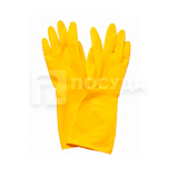 Перчатки желтые латекс, размер S, Garcia de Pou