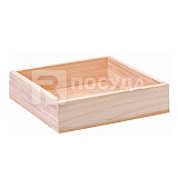 Ящик 37х21 см, Н=5 см, деревянный, для подачи и сервировки, Garcia de Pou