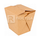 Коробка 780 мл, 8х7 см, для лапши, натуральный цв., Garcia de Pou