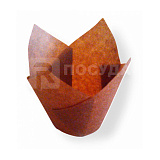 Форма 17,5х17,5 см, для маффинов, коричневая «Тюльпан», Garcia de Pou