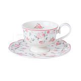 Пара кофейная 100мл «Retro Ritz-La Vie En Rose NOBLE» P.L.Proff Cuisine (кр6) фарфор 305607A+305017А Пара кофейная 100мл «Retro Ritz-La Vie En Rose NOBLE» P.L.Proff Cuisine (кр6) фарфор 305607A+305017А
