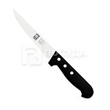 Нож L=15 см, обвалочный с черной рукояткой, «TECHNIK», ICEL