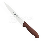 Нож L=20 см, для мяса с коричневой рукояткой, «HORECA PRIME», ICEL