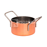 Кастрюля медное покрытие d9см h5см нерж. P.L.Proff Cuisine