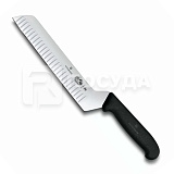 Нож L=21 см, для масла/мягких сыров, с рифленным лезвием, «Fibrox», Victorinox