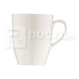 Кружка 330мл d8,4см h10,4см, цв.белый «White Classic» Bonna (кр24) фарфор Conic