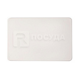 Доска 45х30см h1,1см белая п/п, поверхность шагрень MGProf
