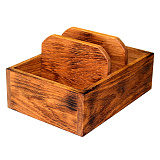 Менажница 21х15 см, Н=10 см, RposudaWood