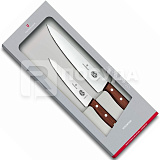 Набор L=15/22 см, из 2 универсальных ножей, с дерев.ручкой, «Rosewood», Victorinox