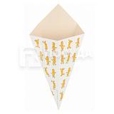 Кулек 16х27 см, бумажный, для фри / снеков, «CHIPS», Garcia de Pou