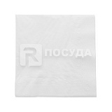Салфетка 25х25 см, бумажная, 2сл, белая ECOLABEL 2 PLY, Garcia de Pou