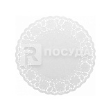 Салфетка D=21,5 см, ажурная, белая, Garcia de Pou